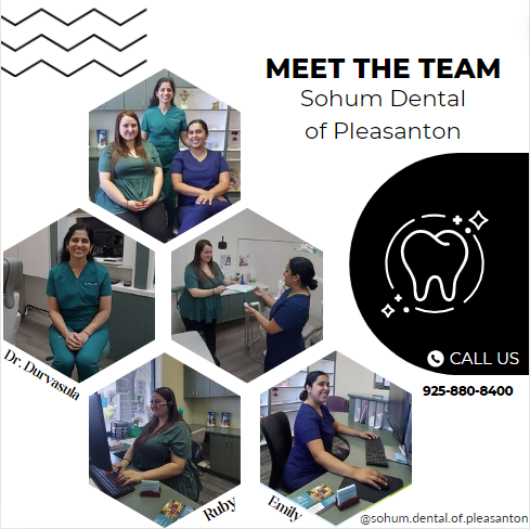 Our dental care team at Sohum Dental in Pleasanton